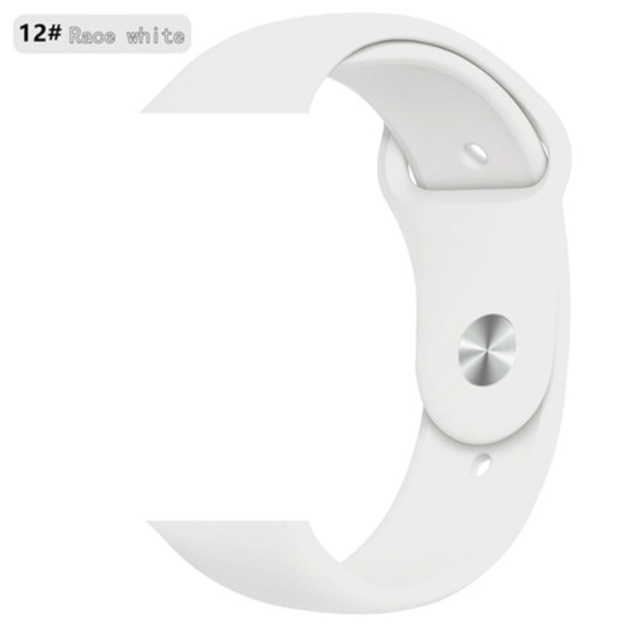 Accessories - NEW WHITE Silicone Band For Apple Watch